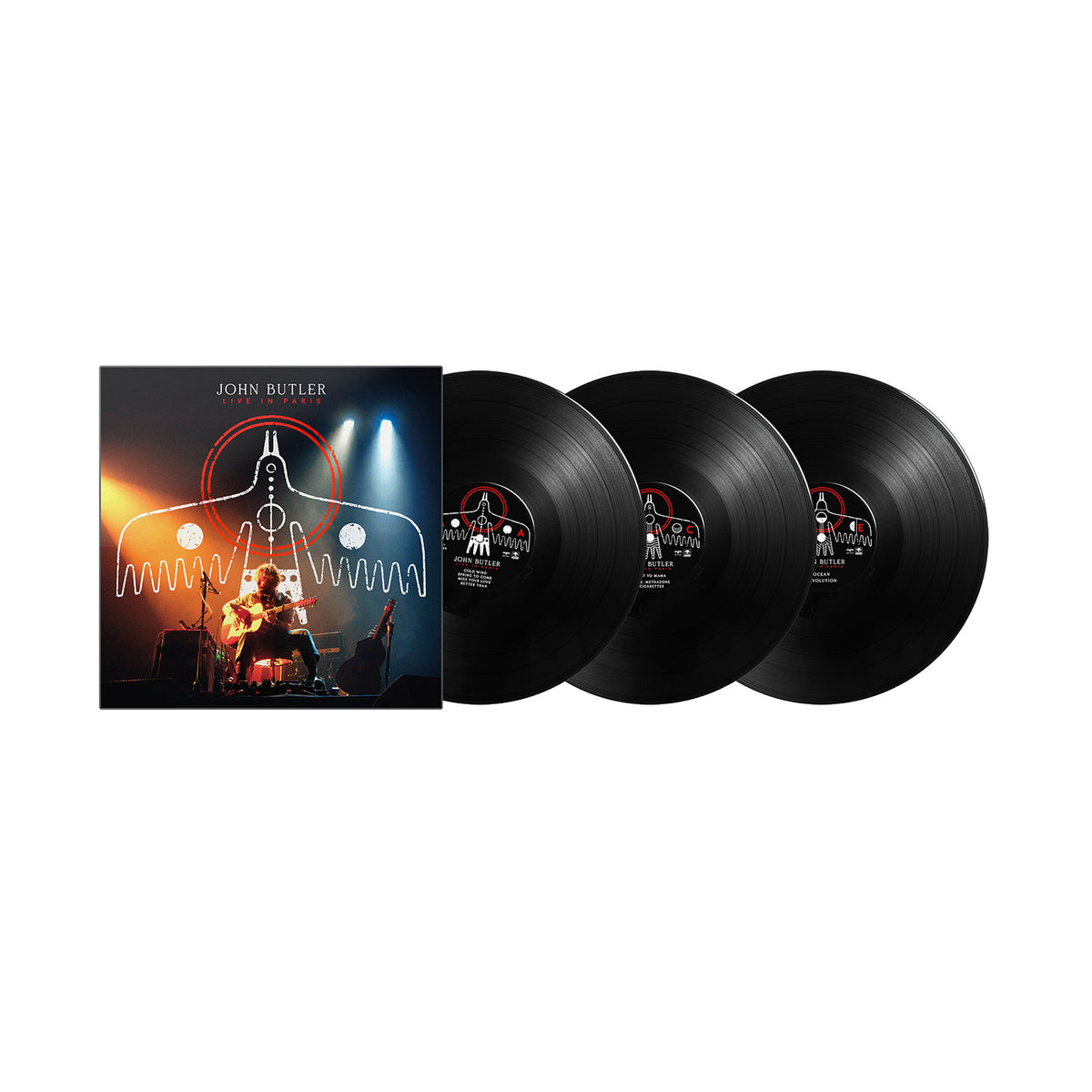 John Butler 'Live in Paris' 3LP